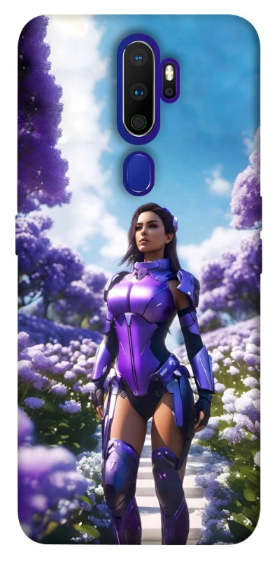 Чохол на Oppo A5 (2020) / Oppo A9 (2020) Cyber space girl ver.4 фото 1 з 1