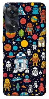 Чехол на Oppo Reno 8T 4G Star Wars background ver.2 фото 1 из 1
