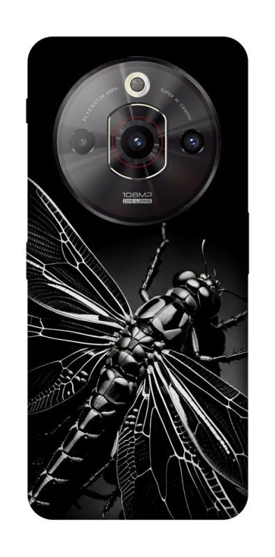 Чохол на ZTE Nubia Focus Pro Black dragonfly фото 1 з 1