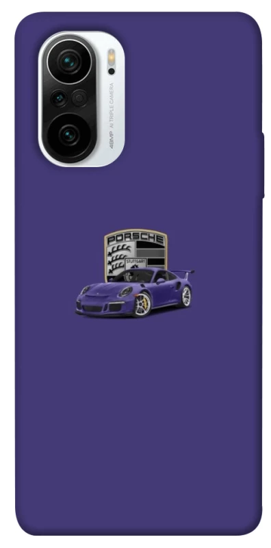 Чохол на Xiaomi Redmi K40 / K40 Pro / K40 Pro+ / Poco F3 Porsche purple фото 1 з 1