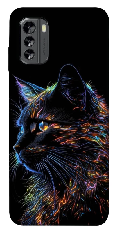 Чехол на Nokia G60 Черный кот фото 1 из 1