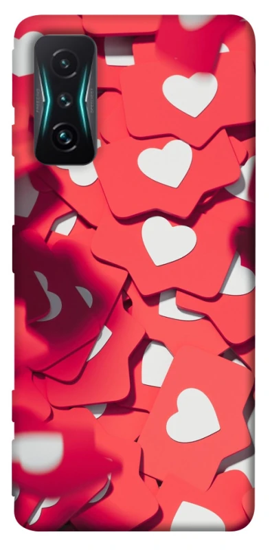 Чохол на Xiaomi Redmi K50 Gaming Love aesthetic ver.2 фото 1 з 1
