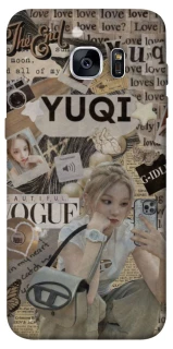 Чехол на Samsung G935F Galaxy S7 Edge Yuqi (G)I-DLE фото 1 из 1