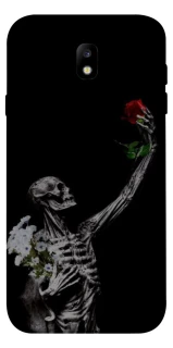 Чехол на Samsung J730 Galaxy J7 (2017) Skeleton vs Rose фото 1 из 1