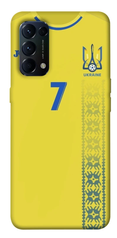 Чохол на Oppo Reno 5 4G UA-Football ver.3 фото 1 з 1