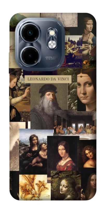 Чохол на Infinix Smart 9 4G / Hot 50i Leonardo da Vinci фото 1 з 1