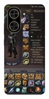 Чехол на Xiaomi Poco C71 Character Menu ver.1 фото 1 из 1