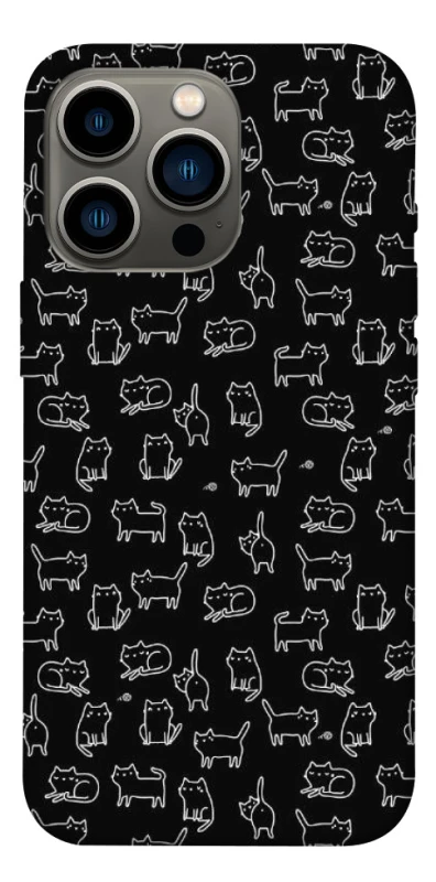 Чехол на Apple iPhone 13 Pro (6.1") Black Cats фото 1 из 1