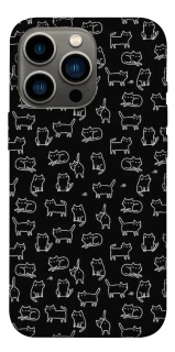Чохол на Apple iPhone 13 Pro (6.1") Black Cats фото 1 з 1
