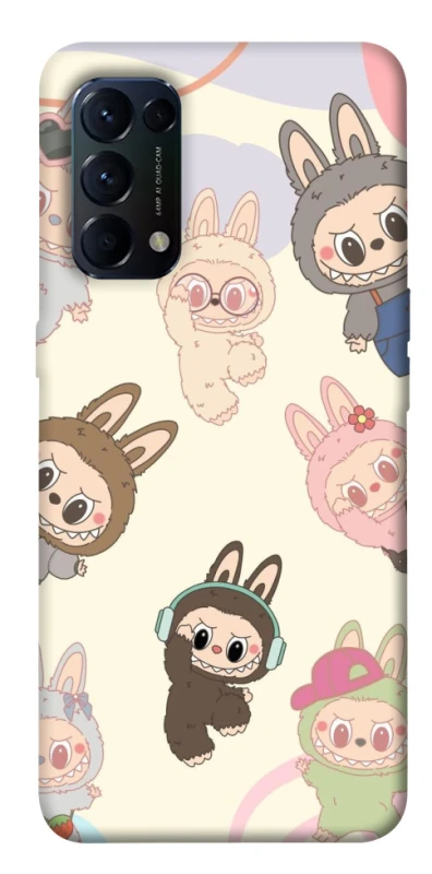 Чохол на Oppo Reno 5 4G Labubu Dance фото 1 з 1