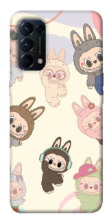 Чохол на Oppo Reno 5 4G Labubu Dance фото 1 з 1