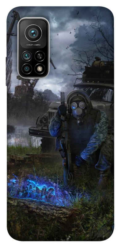 Чохол на Xiaomi Mi 10T Сталкер v9 фото 1 з 1