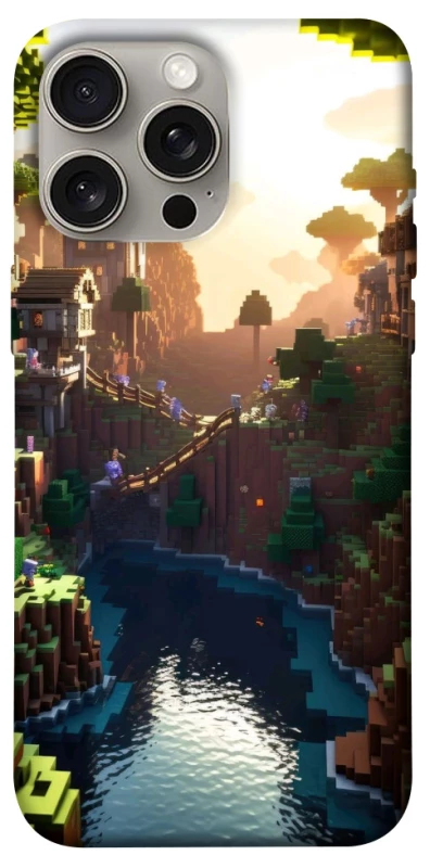 Чохол Minecraft sunset фото 1 з 1