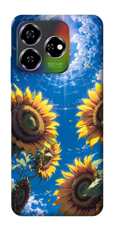 Чохол на ZTE Nubia V60 Sunflowers фото 1 з 1