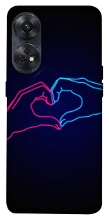 Чехол на Oppo Reno 8T 4G Neon love фото 1 из 1