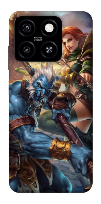 Чохол на ZTE Blade A55 4G Dota heroes фото 1 з 1