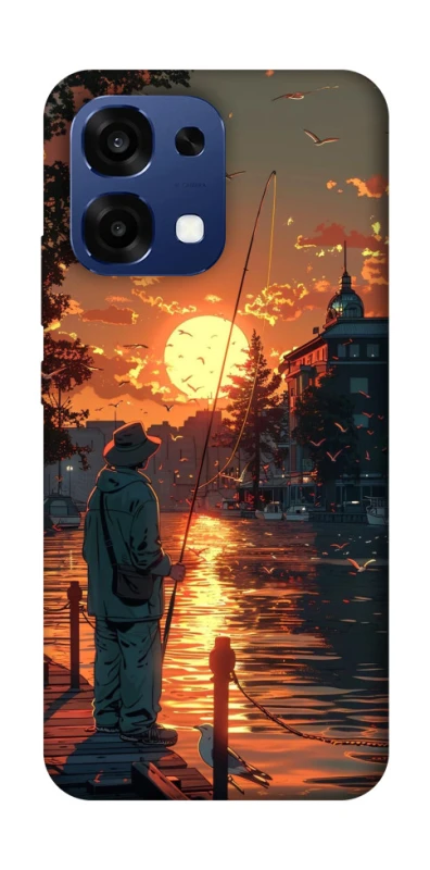 Чехол на Oppo A6 Pro 4G/5G Fishing фото 1 из 2