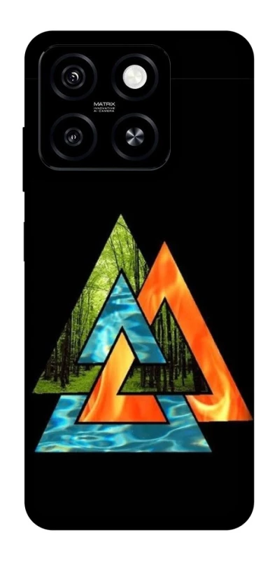 Чехол на ZTE Blade A55 4G Валькнут v4 фото 1 из 1