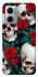 Чохол на Xiaomi Redmi Note 11E skull and rose фото 1 з 1
