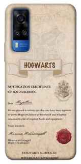 Чохол на Vivo Y51a The Hogwarts acceptance letter фото 1 з 1