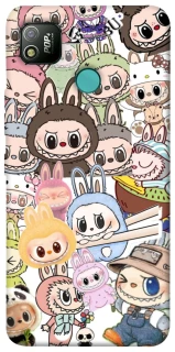Чохол на TECNO POP 4 All Labubus фото 1 з 1