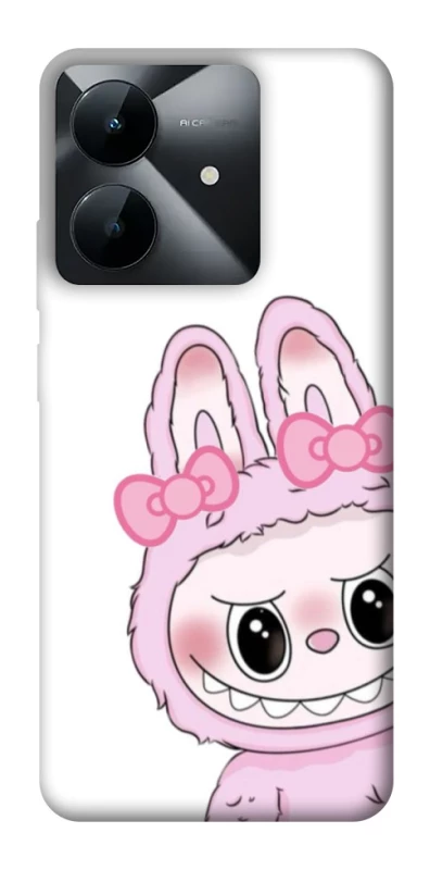 Чохол на Realme Note 60x Labubu White фото 1 з 1