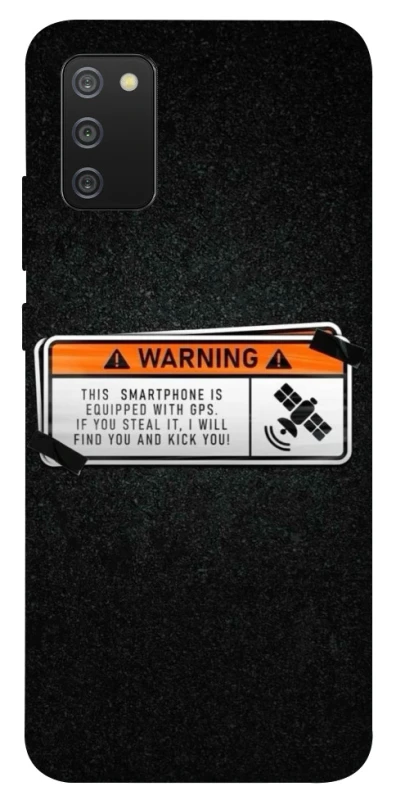 Чехол на Samsung Galaxy A02s Warning фото 1 из 1