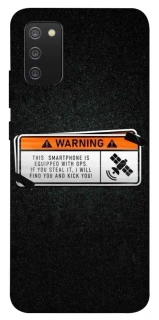 Чехол на Samsung Galaxy A02s Warning фото 1 из 1