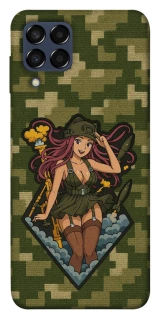 Чохол на Samsung Galaxy M33 5G Military Waifu фото 1 з 1