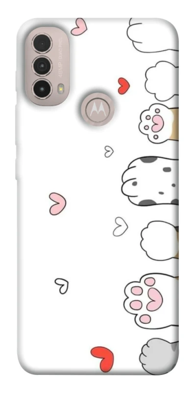 Чехол на Motorola Moto E40 Paws фото 1 из 1