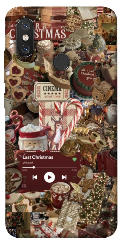 Чехол на Xiaomi Mi 8 Christmas spirit ver.4 фото 1 из 1