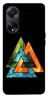 Чехол на Oppo A98 Валькнут v4 фото 1 из 1