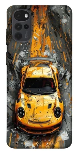 Чехол на Motorola Moto G22 Drawn Porsche фото 1 из 1