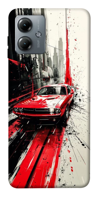 Чехол на Motorola Moto G14 Painted Mustang фото 1 из 1
