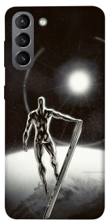 Чохол на Samsung Galaxy S21 Срібний серфер фото 1 з 1