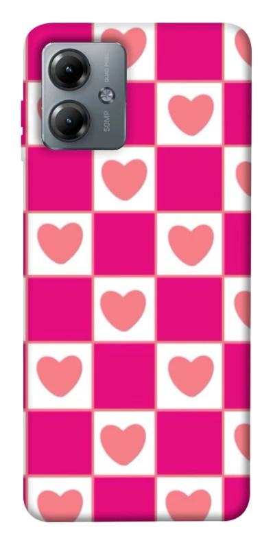 Чехол на Motorola Moto G14 Chess heart фото 1 из 1