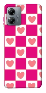 Чохол на Motorola Moto G14 Chess heart фото 1 з 1