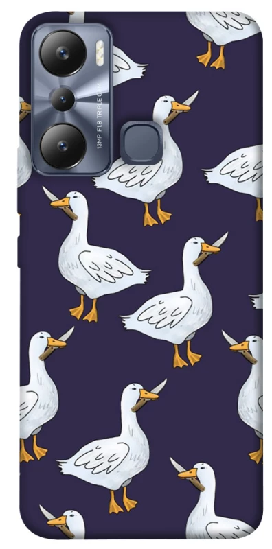 Чохол на Infinix Hot 20i Гуси з претензією фото 1 з 1