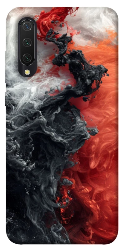 Чохол на Xiaomi Mi CC9 / Mi 9 Lite Black and Red фото 1 з 1