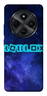Чехол на Xiaomi Redmi A4 Roblox Space Logo Blue фото 1 из 1