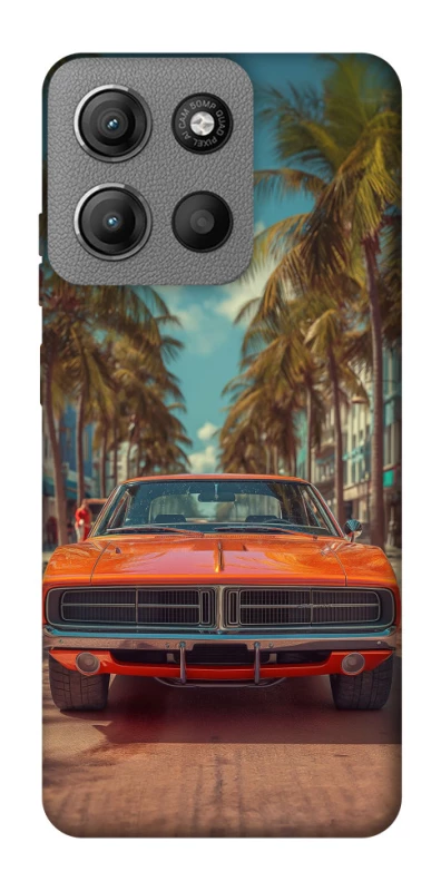 Чехол на Motorola Moto G15 4G Tropical car фото 1 Чехол на Motorola Moto G15 4G Tropical car фото 1 из 1