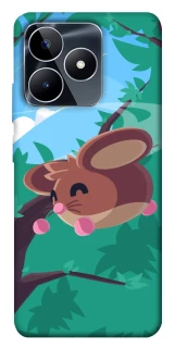 Чехол на Realme C53 Adopt Me Forest Mouse Jump фото 1 из 1