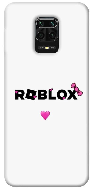 Чохол на Xiaomi Redmi Note 9s / Note 9 Pro / Note 9 Pro Max Roblox heart фото 1 з 1