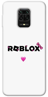 Чохол на Xiaomi Redmi Note 9s / Note 9 Pro / Note 9 Pro Max Roblox heart фото 1 з 1