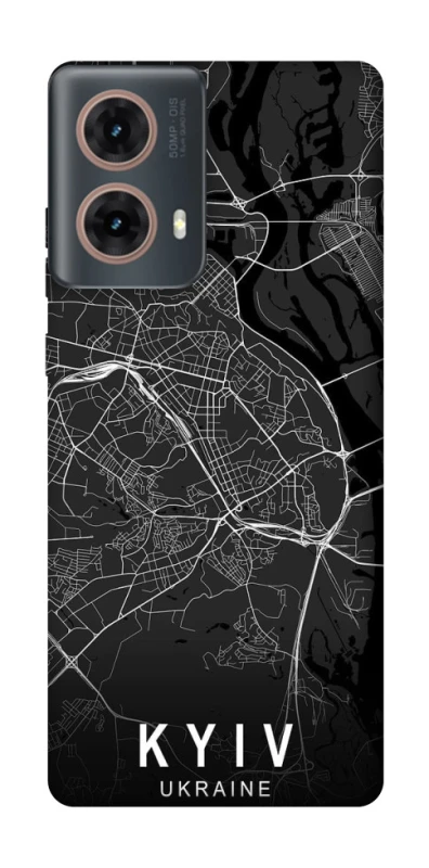 Чохол на Motorola Moto G85 Kyiv map фото 1 з 1