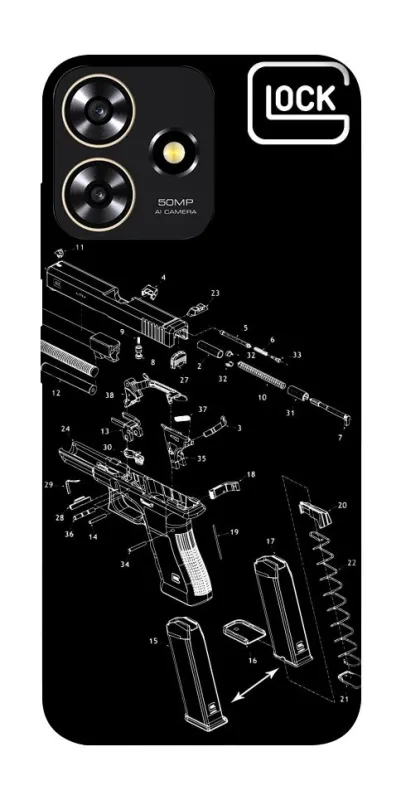 Чохол на ZTE Blade A73 4G LOCK фото 1 з 1
