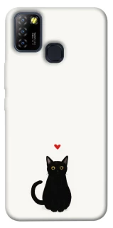 Чохол на Infinix Hot 10 Lite cat in love фото 1 Чохол на Infinix Hot 10 Lite cat in love фото 1 з 1