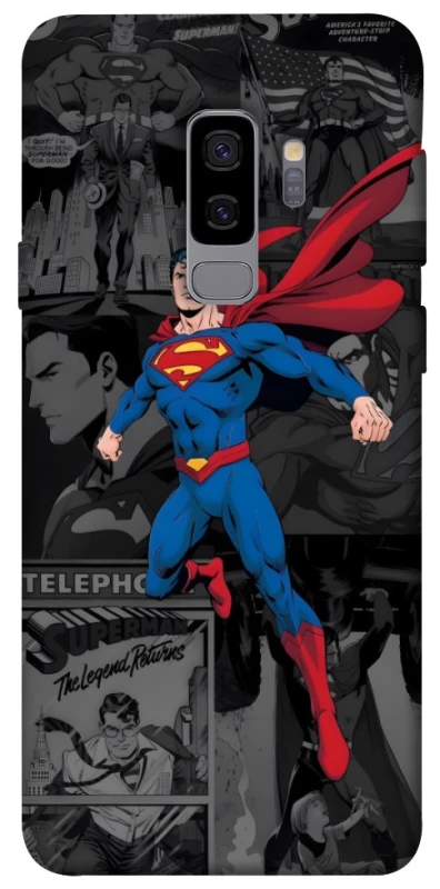 Чехол на Samsung Galaxy S9+ superman comics фото 1 из 1