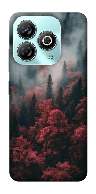 Чехол на ZTE Blade A75 4G Red Wood фото 1 из 1