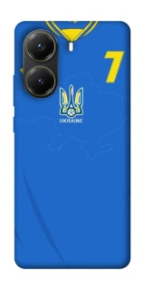 Чехол на Xiaomi Poco X7 Pro UA-Football ver.4 фото 1 из 1
